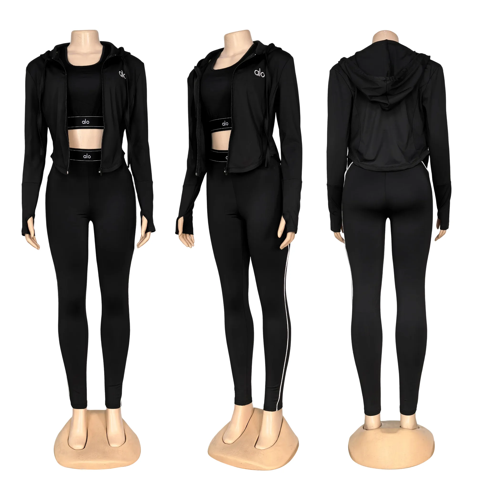 Three-piece trousers set